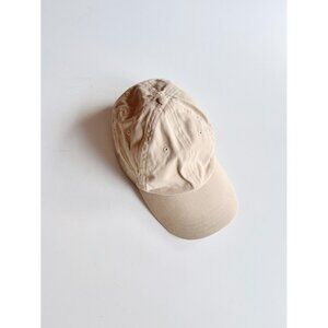 Aritzia TNA MVP Humus Beige Tan Cotton Twill Baseball Cap Hat, One Size